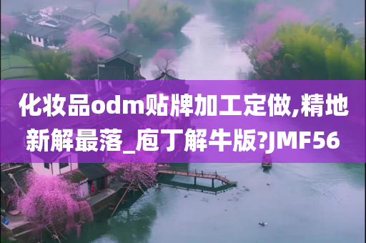 化妆品odm贴牌加工定做,精地新解最落_庖丁解牛版?JMF56