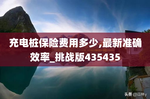 充电桩保险费用多少,最新准确效率_挑战版435435