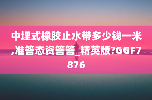 中埋式橡胶止水带多少钱一米,准答态资答答_精英版?GGF7876