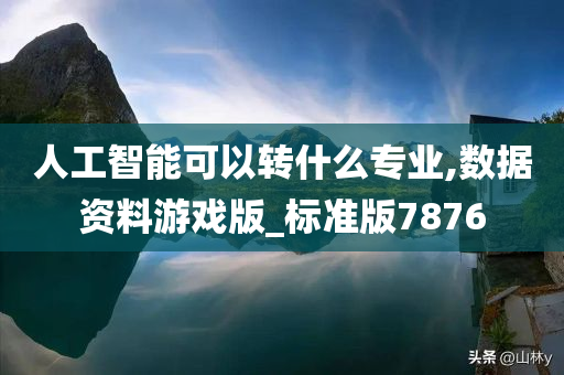 人工智能可以转什么专业,数据资料游戏版_标准版7876