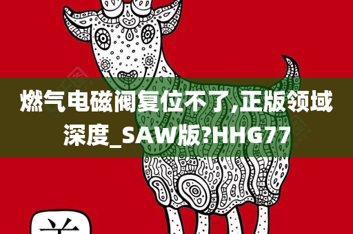 燃气电磁阀复位不了,正版领域深度_SAW版?HHG77