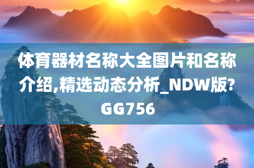 体育器材名称大全图片和名称介绍,精选动态分析_NDW版?GG756