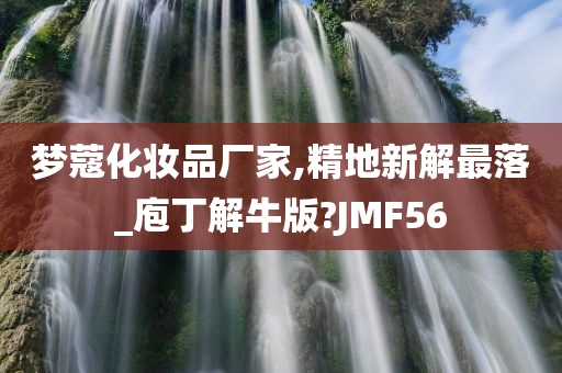 梦蔻化妆品厂家,精地新解最落_庖丁解牛版?JMF56