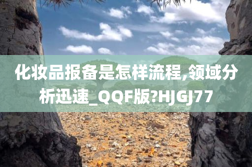 化妆品报备是怎样流程,领域分析迅速_QQF版?HJGJ77