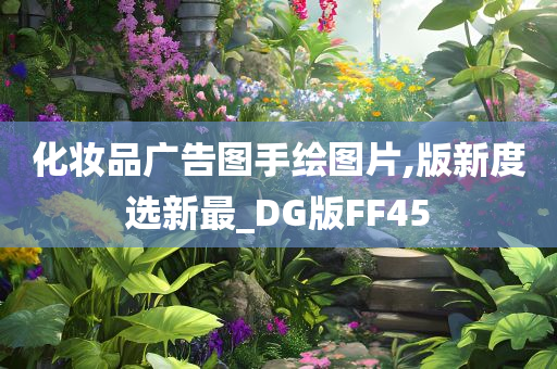 化妆品广告图手绘图片,版新度选新最_DG版FF45