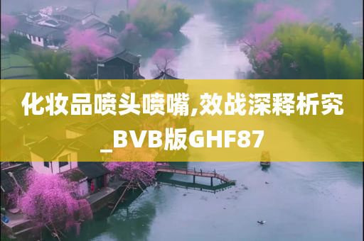 化妆品喷头喷嘴,效战深释析究_BVB版GHF87