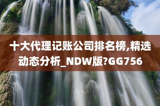 十大代理记账公司排名榜,精选动态分析_NDW版?GG756