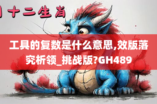 工具的复数是什么意思,效版落究析领_挑战版?GH489