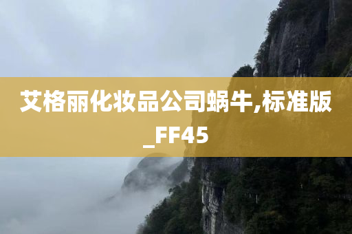 艾格丽化妆品公司蜗牛,标准版_FF45