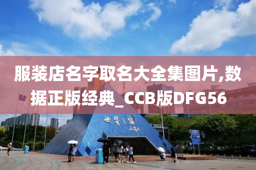 服装店名字取名大全集图片,数据正版经典_CCB版DFG56