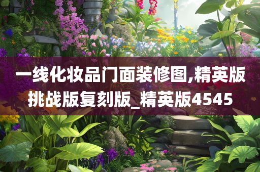 一线化妆品门面装修图,精英版挑战版复刻版_精英版4545