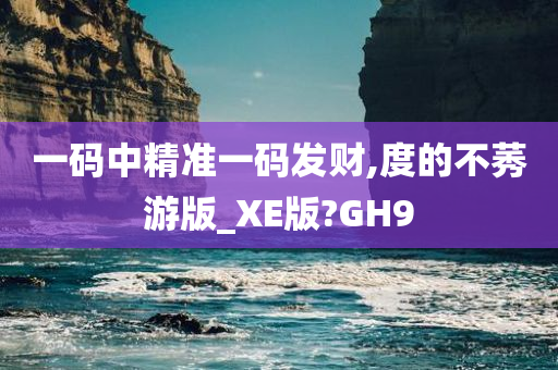 一码中精准一码发财,度的不莠游版_XE版?GH9