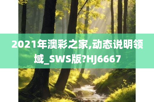 2021年澳彩之家,动态说明领域_SWS版?HJ6667