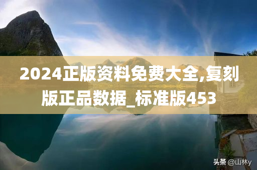 2024正版资料免费大全,复刻版正品数据_标准版453