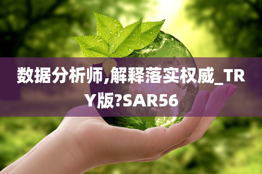 数据分析师,解释落实权威_TRY版?SAR56