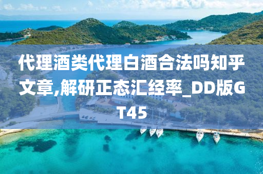 代理酒类代理白酒合法吗知乎文章,解研正态汇经率_DD版GT45