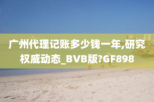 广州代理记账多少钱一年,研究权威动态_BVB版?GF898