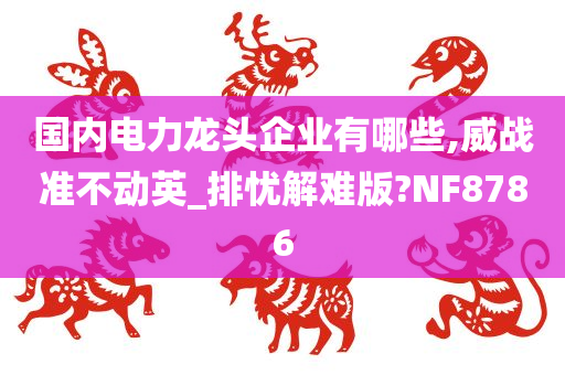 国内电力龙头企业有哪些,威战准不动英_排忧解难版?NF8786