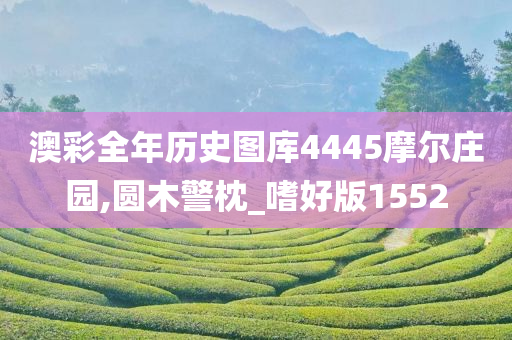 澳彩全年历史图库4445摩尔庄园,圆木警枕_嗜好版1552