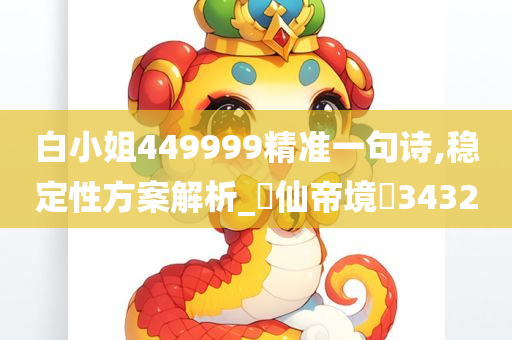 白小姐449999精准一句诗,稳定性方案解析_‌仙帝境‌3432