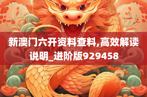 新澳门六开资料查料,高效解读说明_进阶版929458