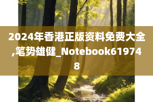 2024年香港正版资料免费大全,笔势雄健_Notebook619748