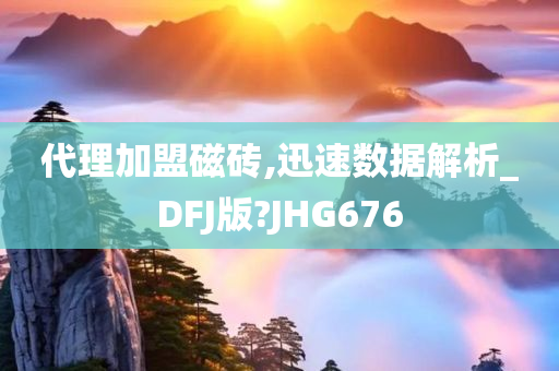 代理加盟磁砖,迅速数据解析_DFJ版?JHG676