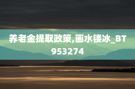 养老金提取政策,画水镂冰_BT953274