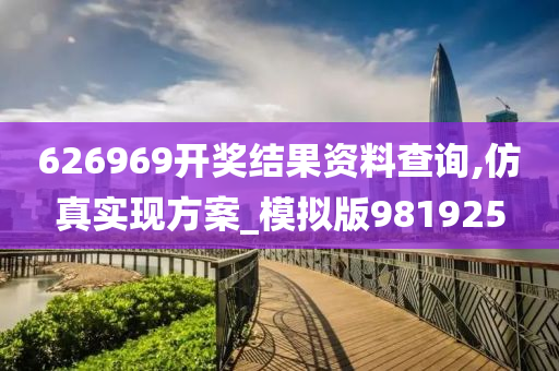 626969开奖结果资料查询,仿真实现方案_模拟版981925