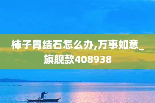 柿子胃结石怎么办,万事如意_旗舰款408938