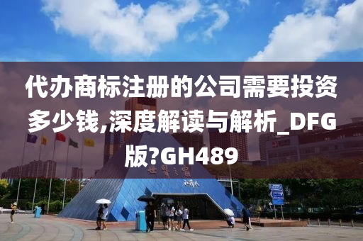 代办商标注册的公司需要投资多少钱,深度解读与解析_DFG版?GH489