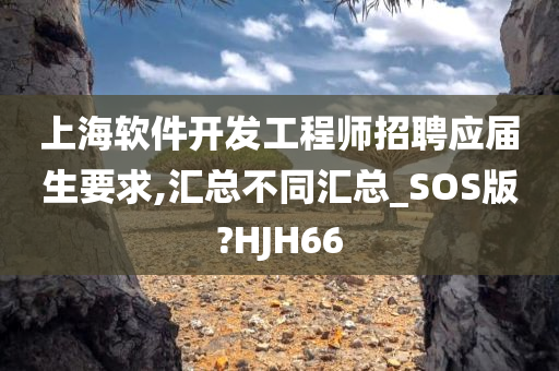 上海软件开发工程师招聘应届生要求,汇总不同汇总_SOS版?HJH66