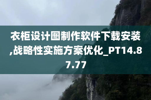 衣柜设计图制作软件下载安装,战略性实施方案优化_PT14.87.77