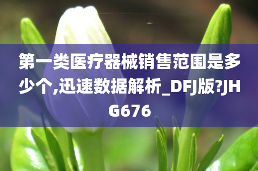 第一类医疗器械销售范围是多少个,迅速数据解析_DFJ版?JHG676