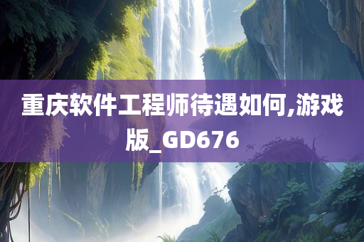 重庆软件工程师待遇如何,游戏版_GD676