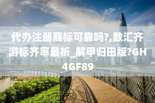 代办注册商标可靠吗?,数汇齐游标齐率最析_解甲归田版?GH4GF89