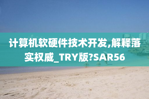 计算机软硬件技术开发,解释落实权威_TRY版?SAR56